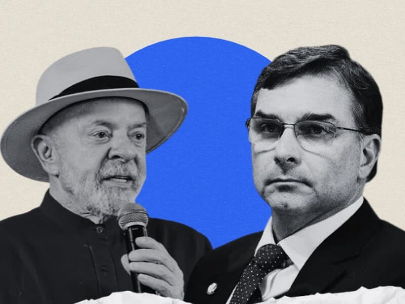 Lula e Flávio Bolsonaro terão mais uma oportunidade de apresentar propostas antes do segundo turno. - Arte Congresso em Foco | Ricardo Stucker | Geraldo Magela/Agência Senado