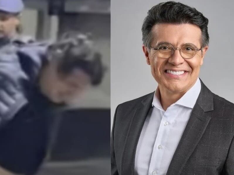 Marcelo Aguiar foi detido por policiais após disparo de sua arma em boate na capital paulista. - Reprodução