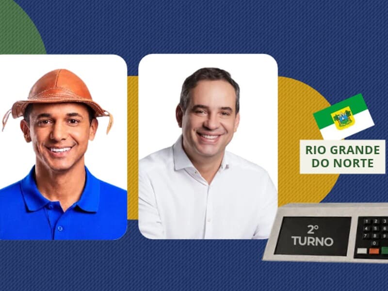 Quem são os candidatos ao governo do Rio Grande do Norte no 2º turno. - Reprodução/TSE | Arte Congresso em Foco
