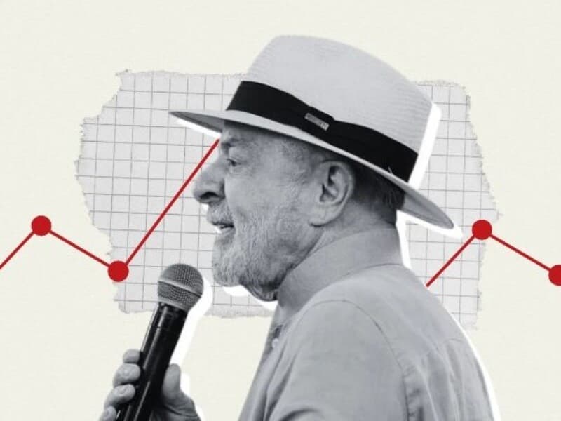 Flávio Bolsonaro e Lula alcançaram uma diferença de menos de 2% dos votos válidos no primeiro turno.
 - Ricardo Stuckert | Arte Congresso em Foco