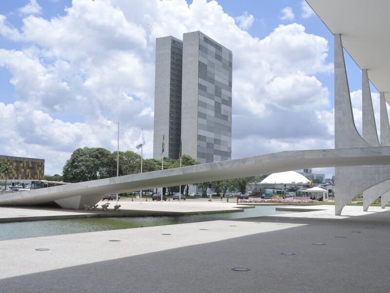 Lideranças do governo reforçaram desafio feito por Lula a Flávio de abertura mútua de sigilos. - Cléber Medeiros/Senado Federal