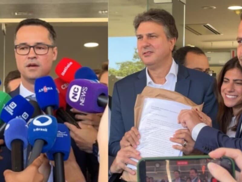 Candidatos entregam autorização para quebra de sigilo. - Arte Congresso em Foco