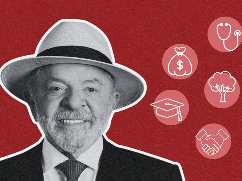 Plano de governo de Lula foi protocolado no TSE. - Arte Congresso em Foco