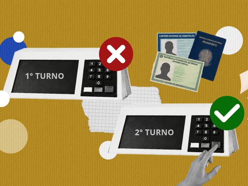Quem não votou no primeiro turno ainda pode votar no segundo. - Arte Congresso em Foco