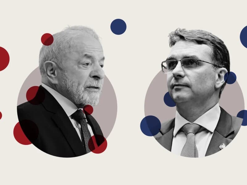 Lula ou Flávio? Um deles será eleito para governar o Brasil pelos próximos quatro anos. - Arte Congresso em Foco