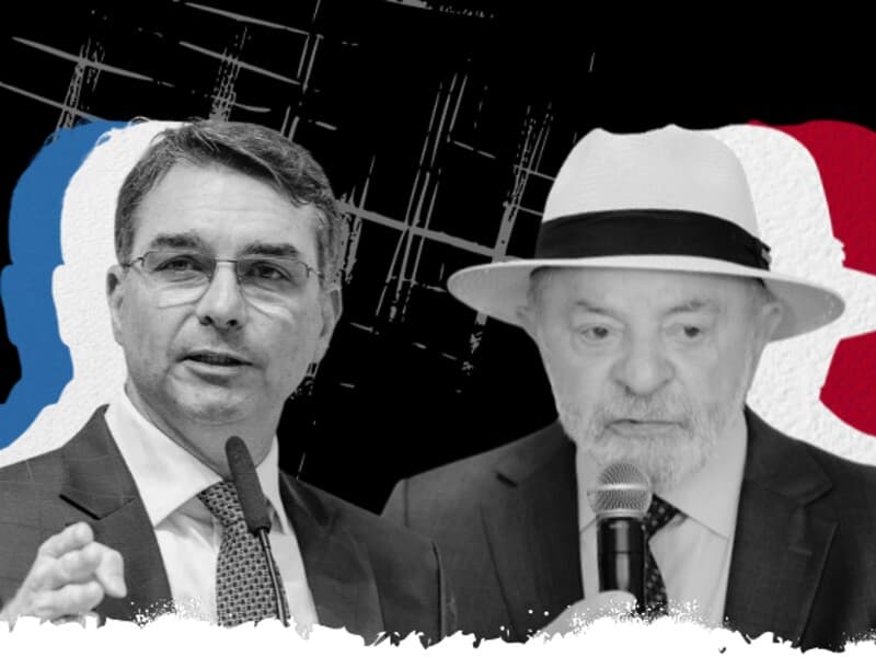 Histórico de subestimação do voto bolsonarista no primeiro turno contrasta com a recuperação recente de Lula nos levantamentos, a dois dias da votação decisiva. - Arte Congresso em Foco