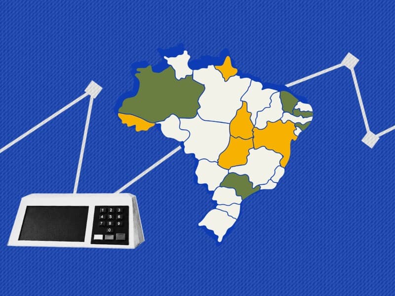 São Paulo, Rio de Janeiro, Minas Gerais, Bahia e Paraná concentram metade do eleitorado nacional. - Arte Congresso em Foco