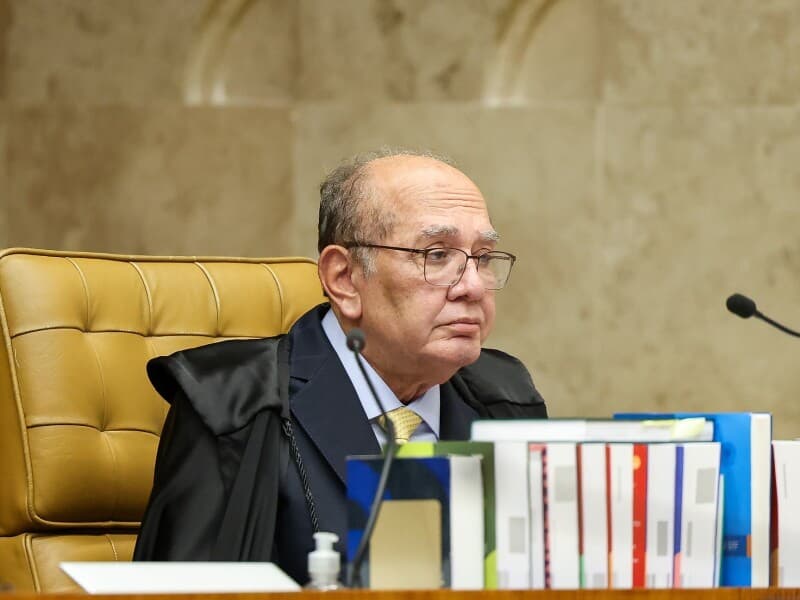 Gilmar Mendes rejeita ação de Alfredo Gaspar por acusação de estupro. - Victor Piemonte/STF