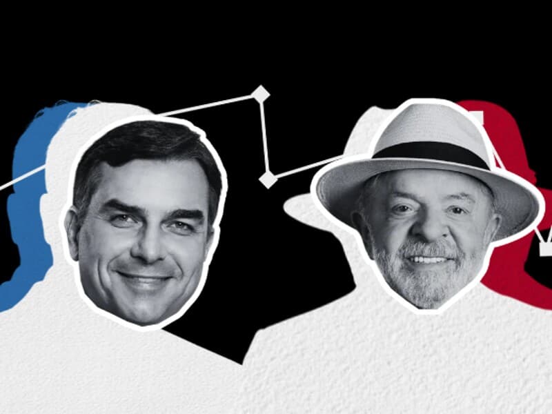Flávio lidera numericamente pesquisa BTG/Nexus na véspera da votação. - Arte Congresso em Foco