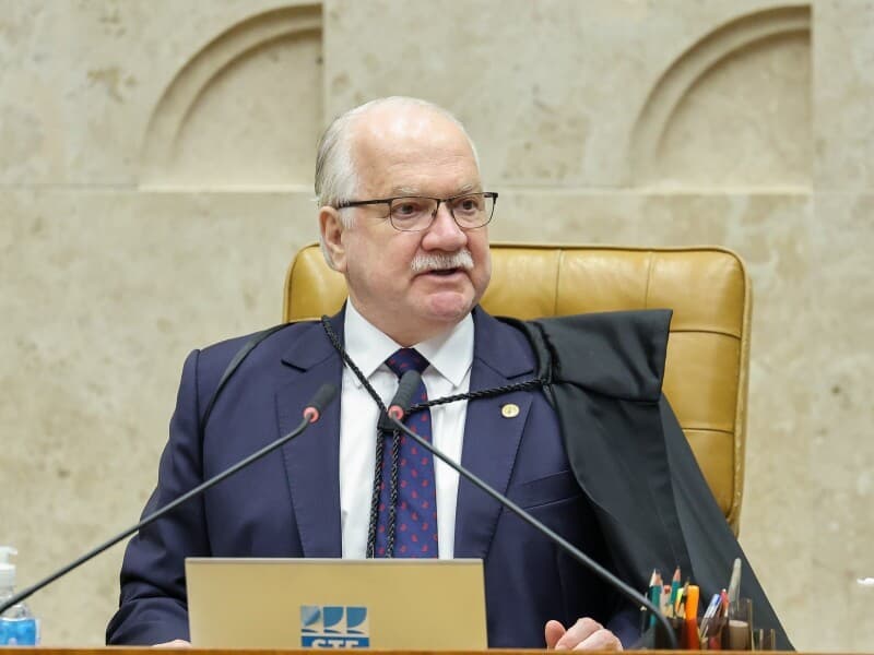 Fachin dá 3 horas ao TSE para explicar transporte de indígenas. - Victor Piemonte/STF