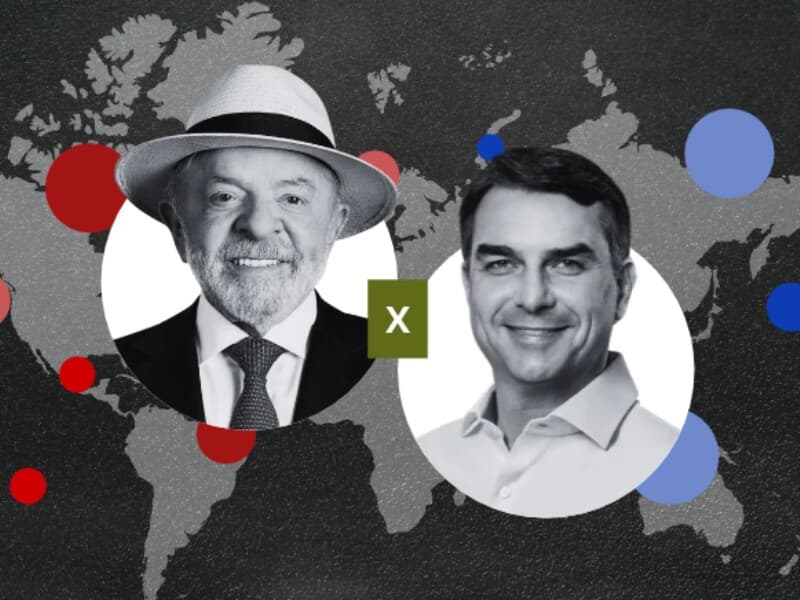 Brasil começa a conhecer os votos do exterior. - Arte Congresso em Foco