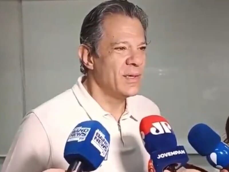 Haddad compara segundo turno de 2026 à eleição de 1989. - Reprodução