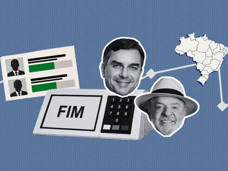 Veja a votação para a eleição presidencial, no segundo turno, Estado por Estado. - Arte Congresso em Foco