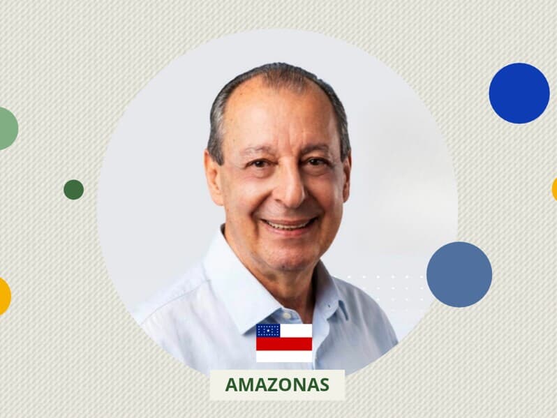 Omar Aziz comandará o Governo do Espírito Santo até 2030. - Arte Congresso em Foco