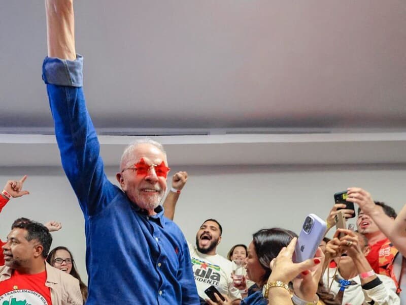 Lula é reeleito. - Ricardo Stuckert