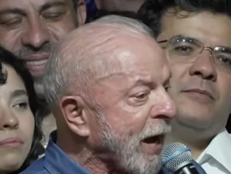 Lula afirmou que a eleição representou uma derrota do negacionismo e da mentira. - Reprodução / Youtube