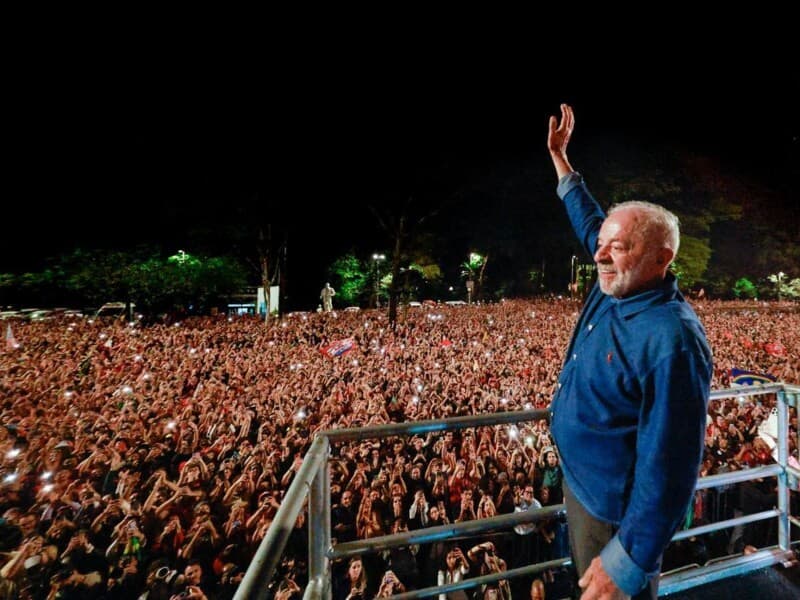 Lula reeleito. - Ricardo Stuckert