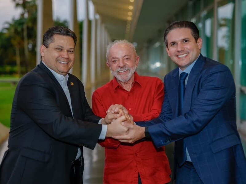 Encontro no Alvorada foi o primeiro entre os três desde o encerramento da eleição presidencial.
 - Ricardo Stuckert