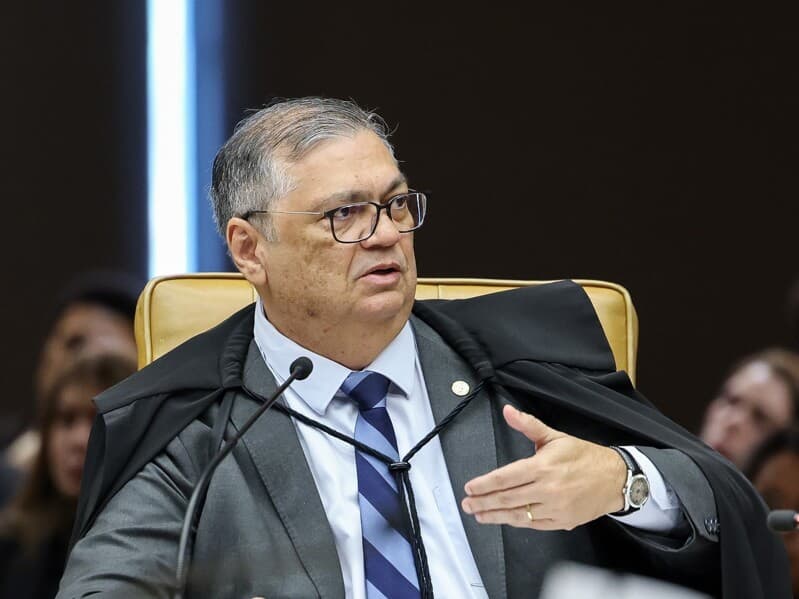 Decisão de Flávio Dino inclui suspeitas de financiamento estrangeiro à campanha de Flávio Bolsonaro. - Victor Piemonte/STF