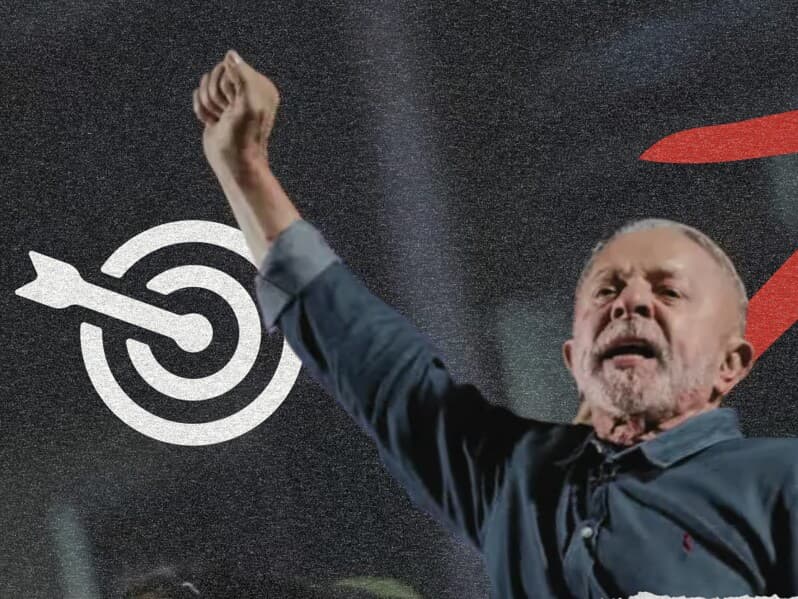 Lula se reelegeu para o quarto mandato após sair atrás no primeiro turno e aparecer em segundo lugar na maioria das pesquisas divulgadas na véspera da votação. - Arte Congresso em Foco
