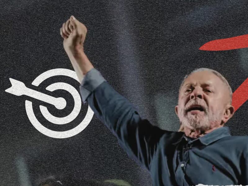Lula se reelegeu para o quarto mandato após sair atrás no primeiro turno e aparecer em segundo lugar na maioria das pesquisas divulgadas na véspera da votação. - Arte Congresso em Foco