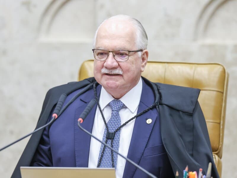 Fachin assumiu a relatoria do Inquérito das Fake News durante a crise interna do STF, em setembro. 
 - Antonio Augusto/STF
