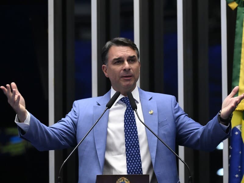 Flávio Bolsonaro, senador. - Carlos Moura/Agência Senado