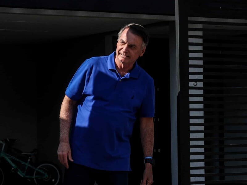 Jair Bolsonaro e Valdemar Costa Neto não se viam desde outubro de 2025. - Gabriela Biló/Folhapress
