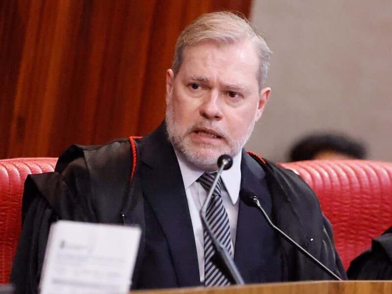 Relator do caso, Dias Toffoli rejeitou recurso de candidato condenado por agredir mulher. - Luiz Roberto/TSE