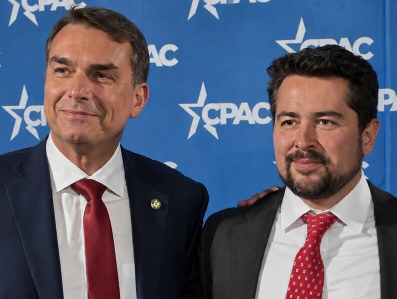 Paulo Figueiredo diz que "erros" em carta de Flávio foram do ChatGPT. - Reprodução/Redes sociais